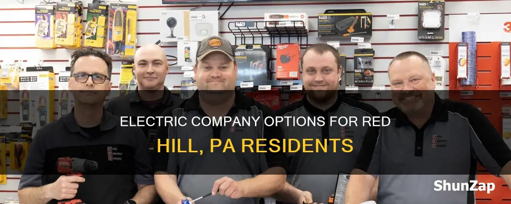 what electric company services red hill pa