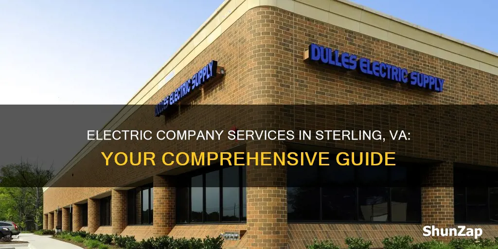 what electric company services sterling va