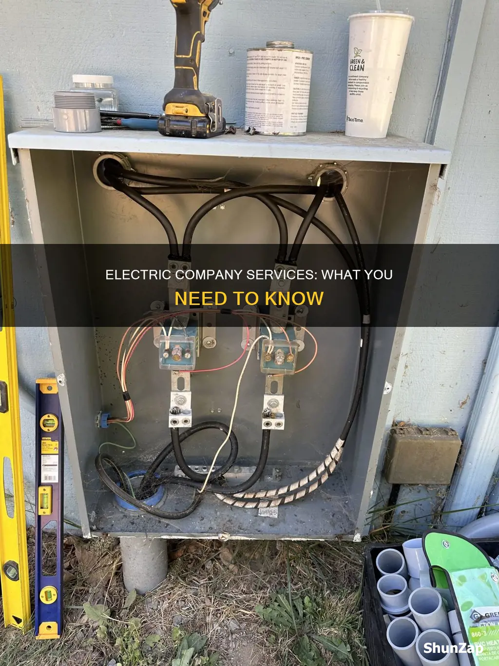 what electric company services