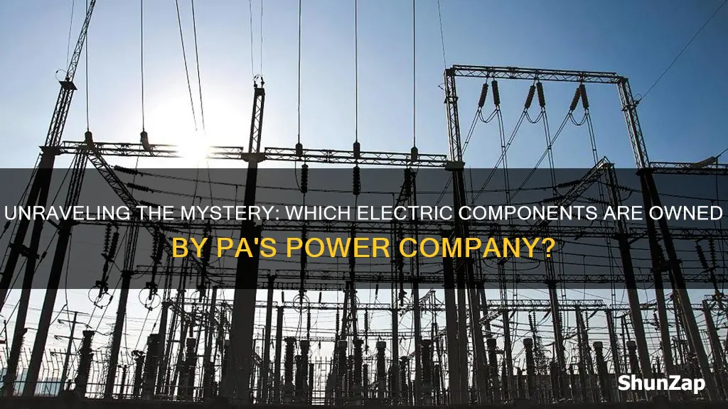 what electric components belong to the electric company in pa