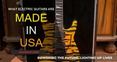 USA-Made Electric Guitars: Top American Brands