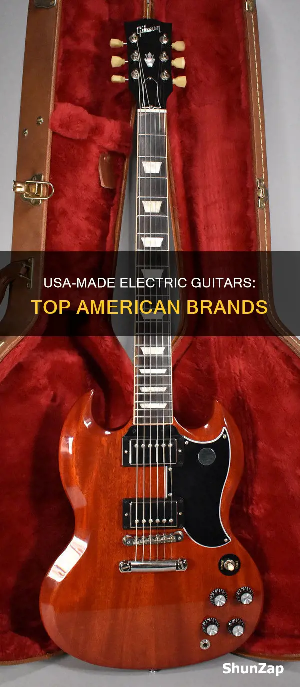 what electric guitars are made in usa