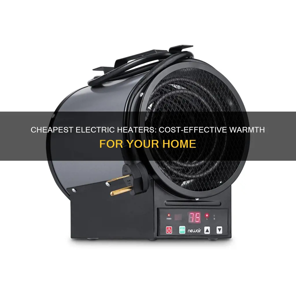 what electric heaters are cheapest to run