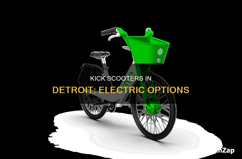 what electric kick scooters are in detroit