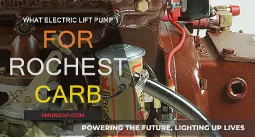 Best Electric Lift Pump Options for Rochester Carb