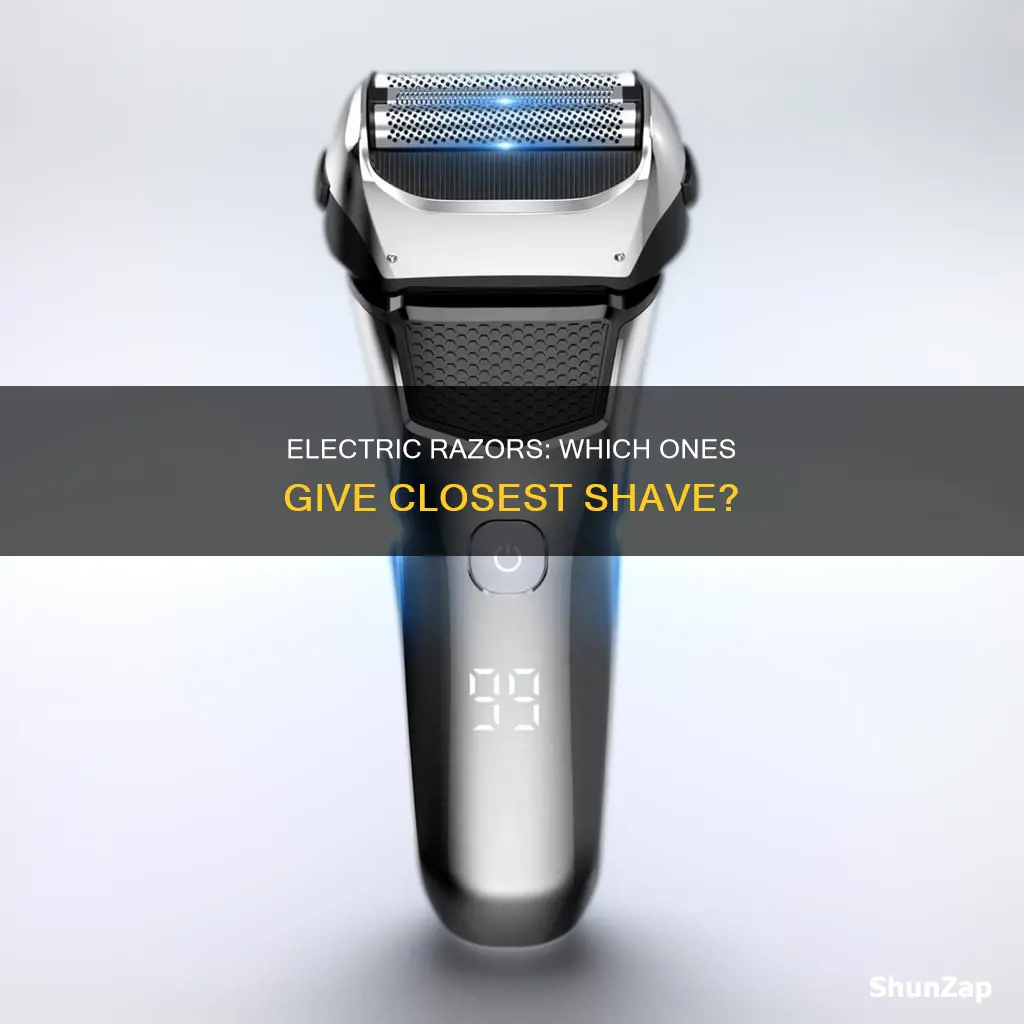 what electric razor gives the closet shave