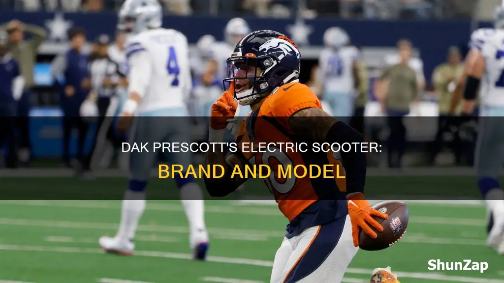 what electric scooter does dak prescott have