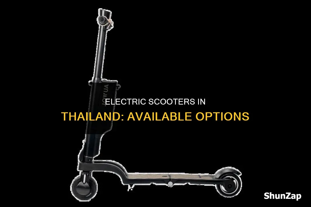what electric scooters are available in thailand
