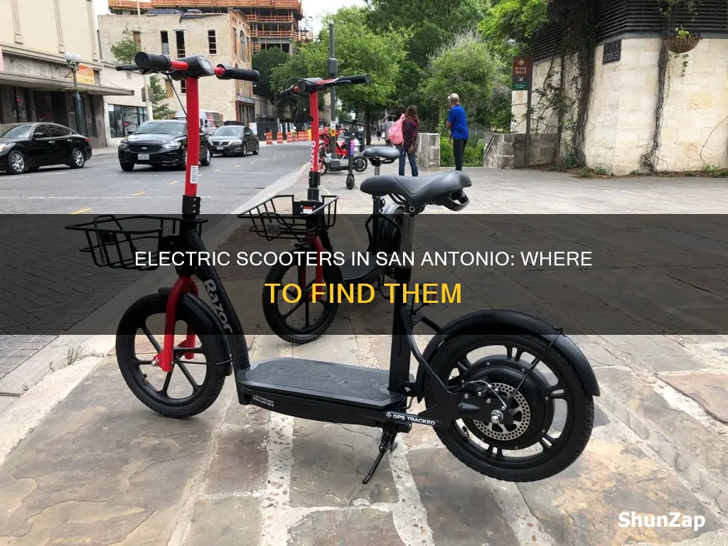 what electric scooters are downtown san antonio