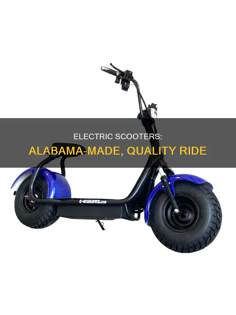 what electric scooters are made in alabama