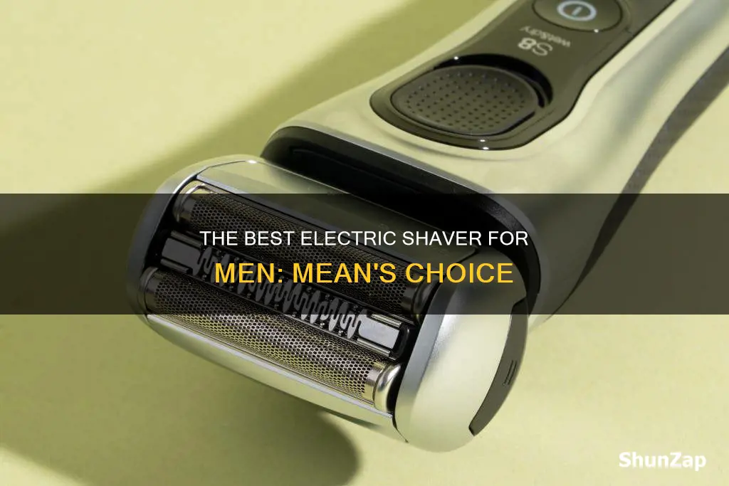 what electric shaver do mean prefer