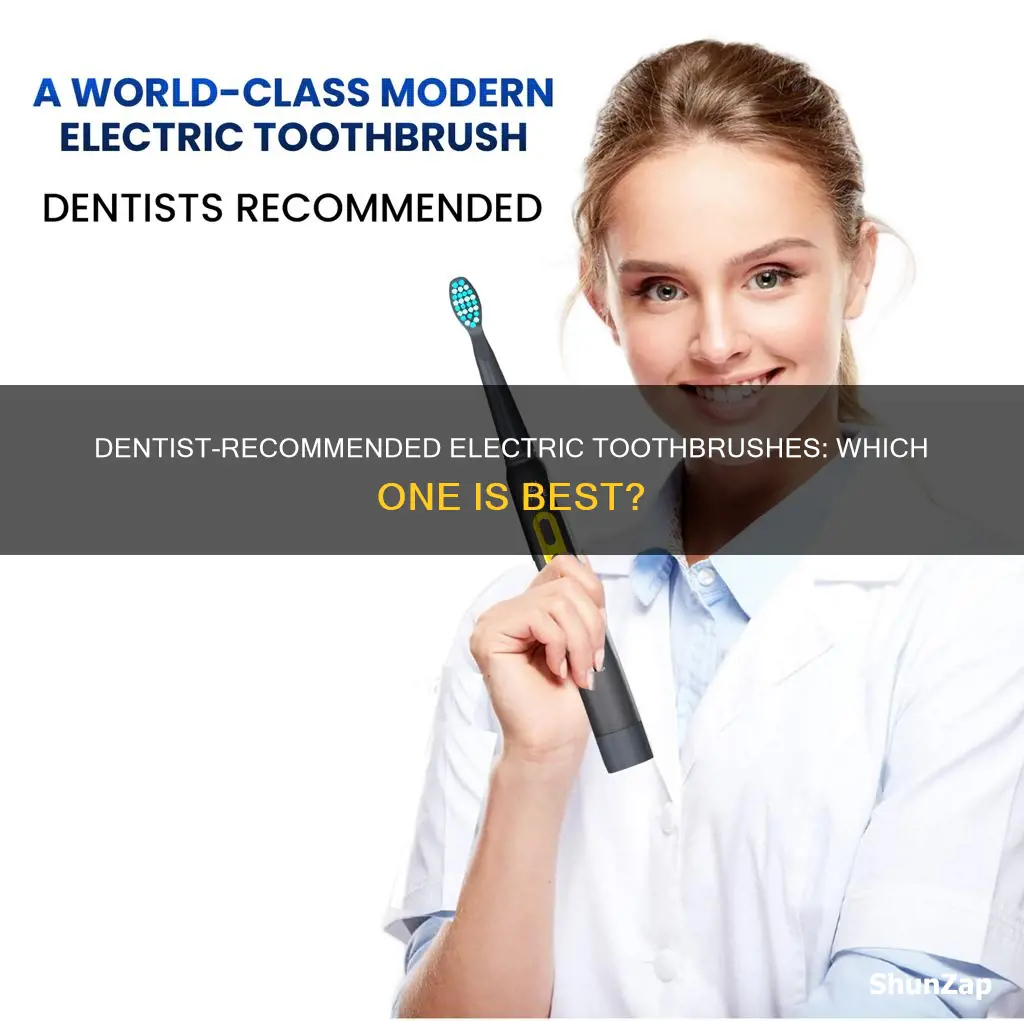 what electric toothbrush is recommended by dentists
