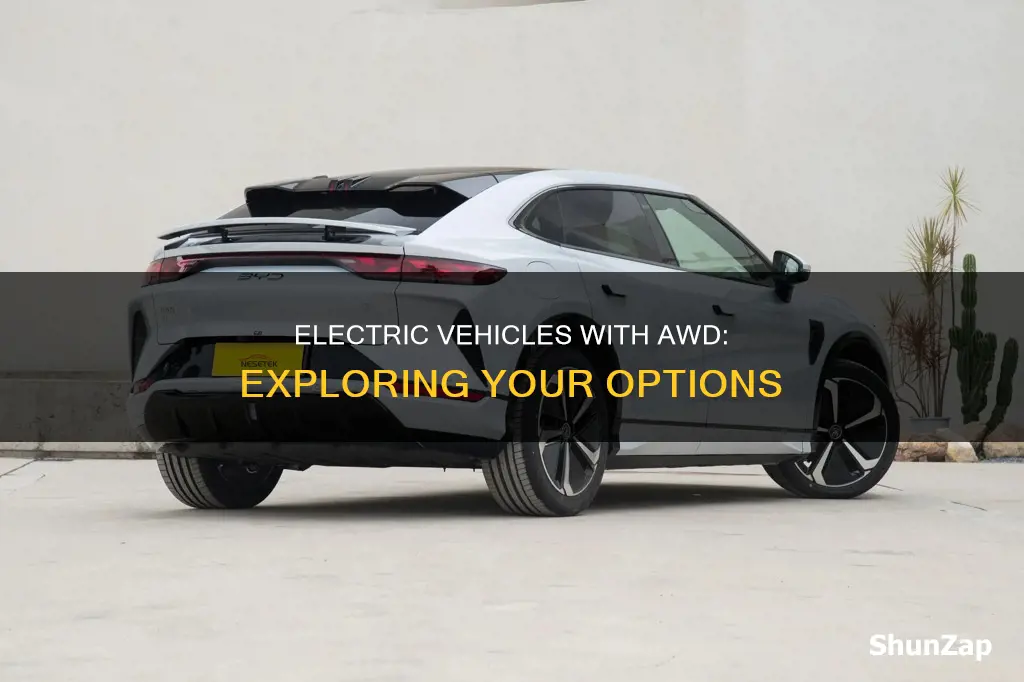 what electric vehicles have awd