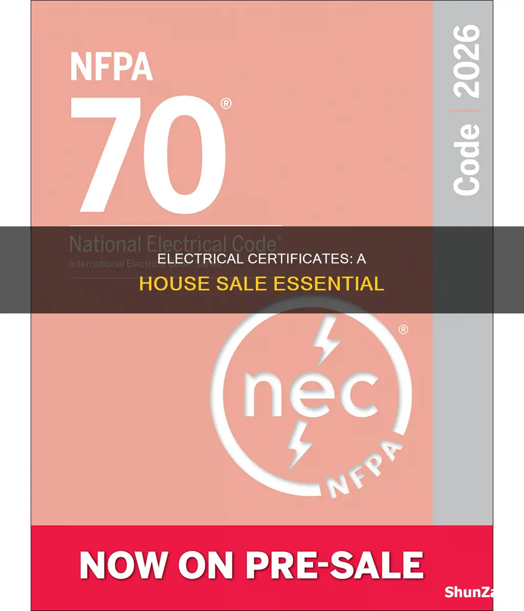 what electrical certificates to sell a house