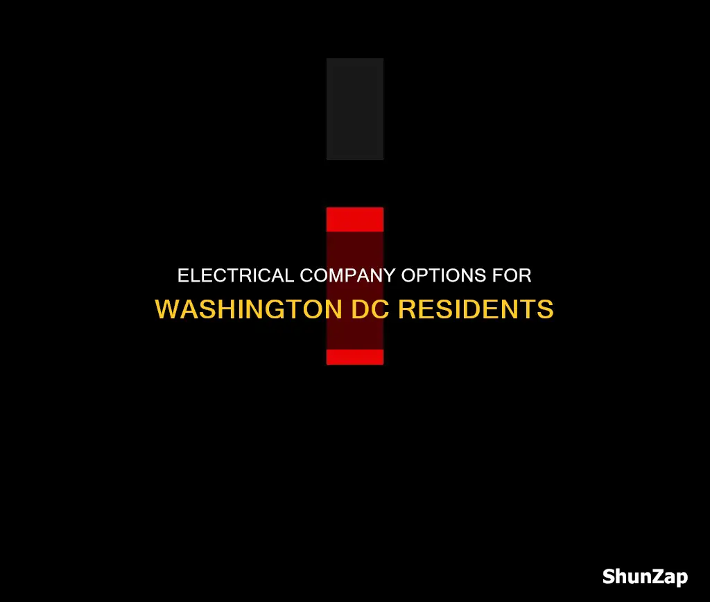 what electrical company supplies washington dc