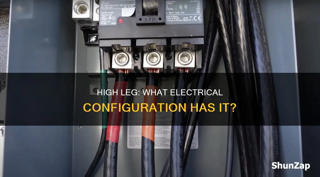 what electrical configuration has a high leg