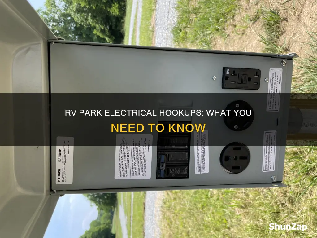 what electrical hookups do rv parks have