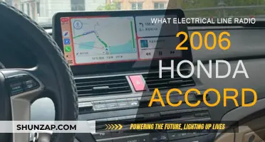 Electrical Line Repair: 2006 Honda Accord Radio