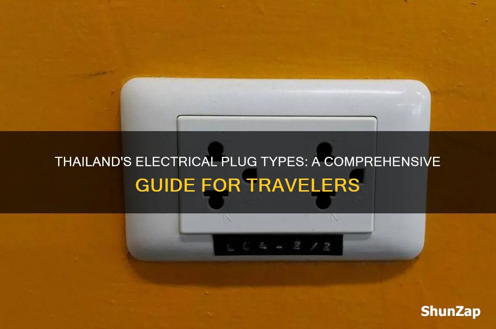 what electrical plugs are used in thailand