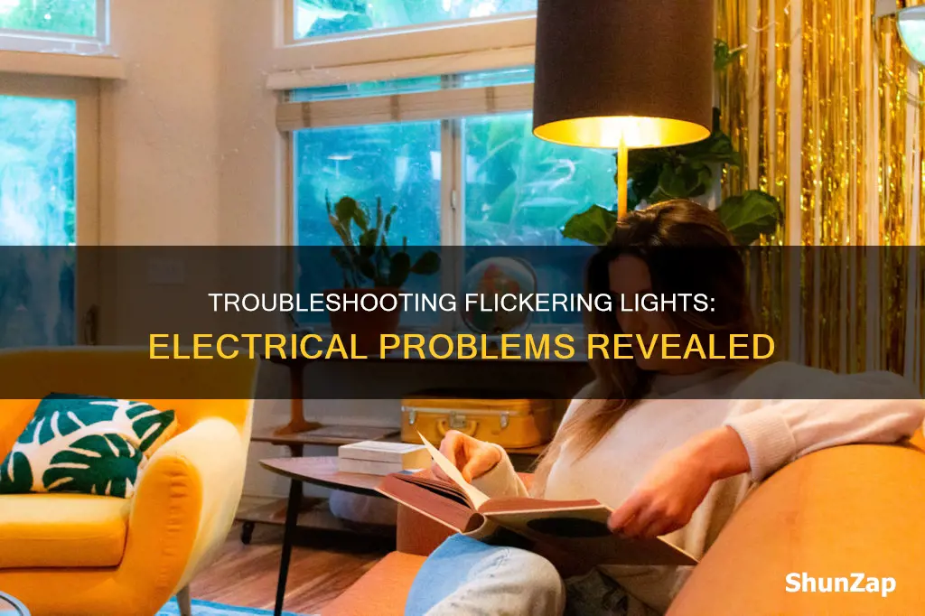 what electrical problem causes lights to flicker