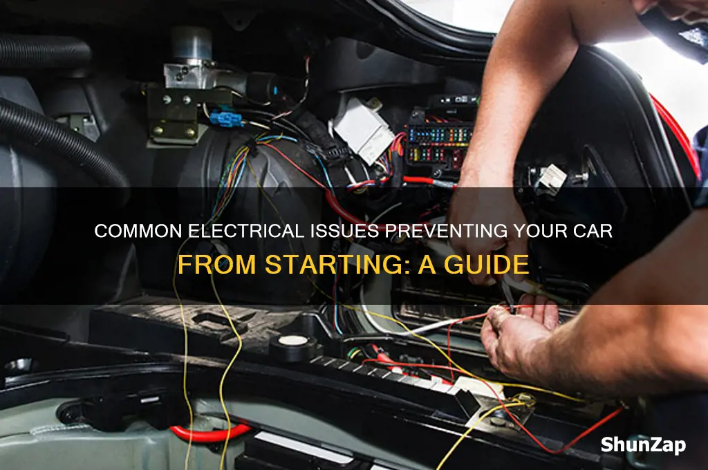 what electrical problems can cause a car not to start