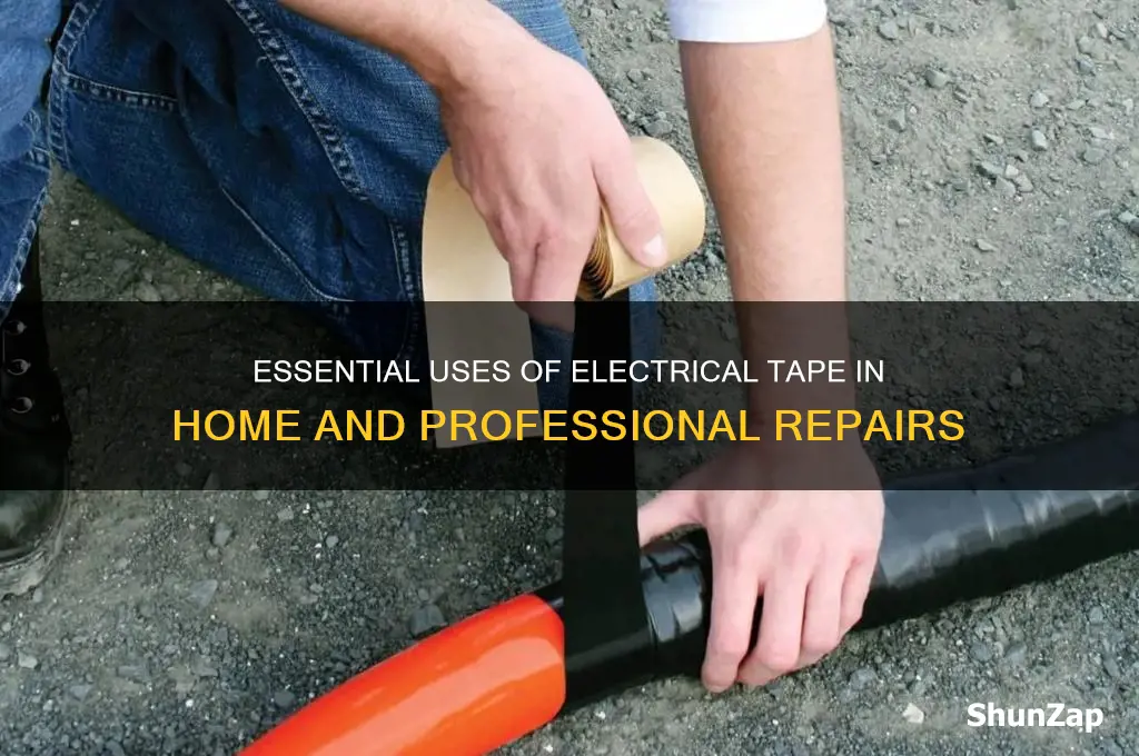 what electrical tape used for