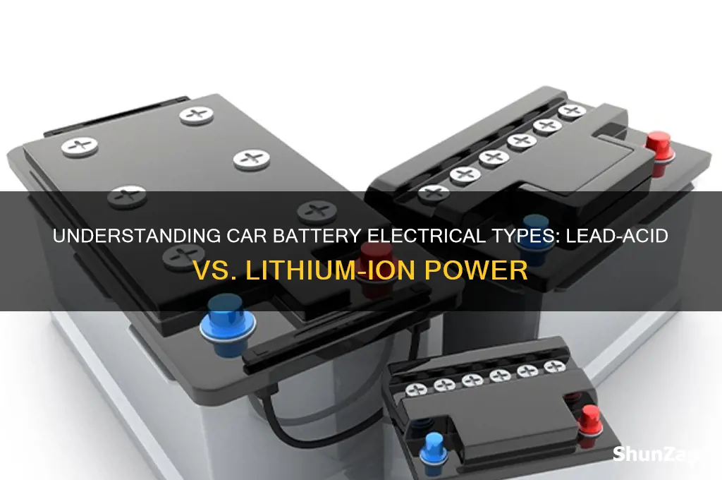what electrical type do car batteries use
