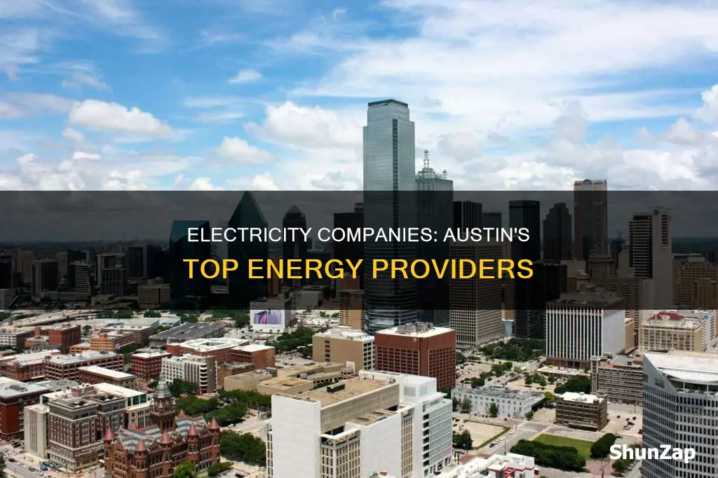 what electricity companies are available for the city of austin