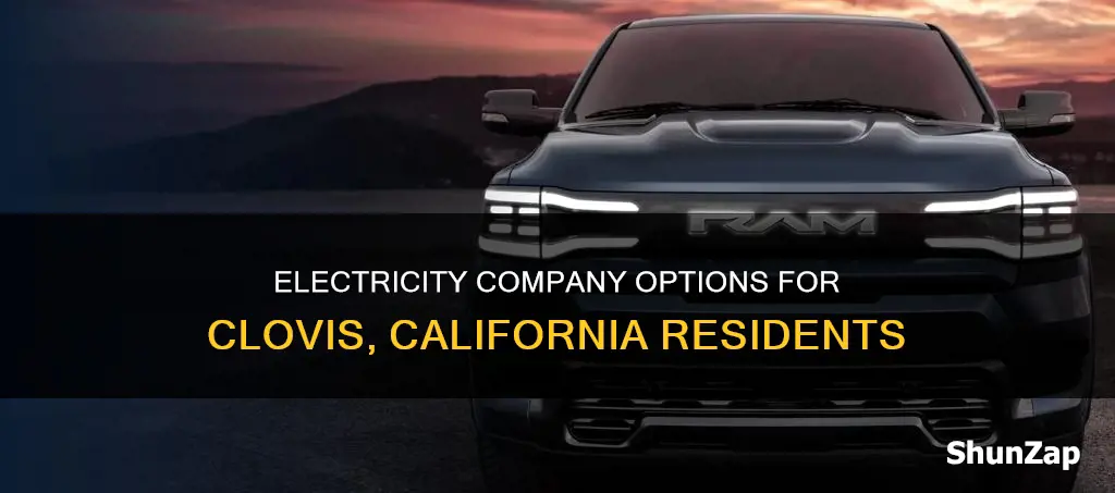 what electricity company does clovis ca have