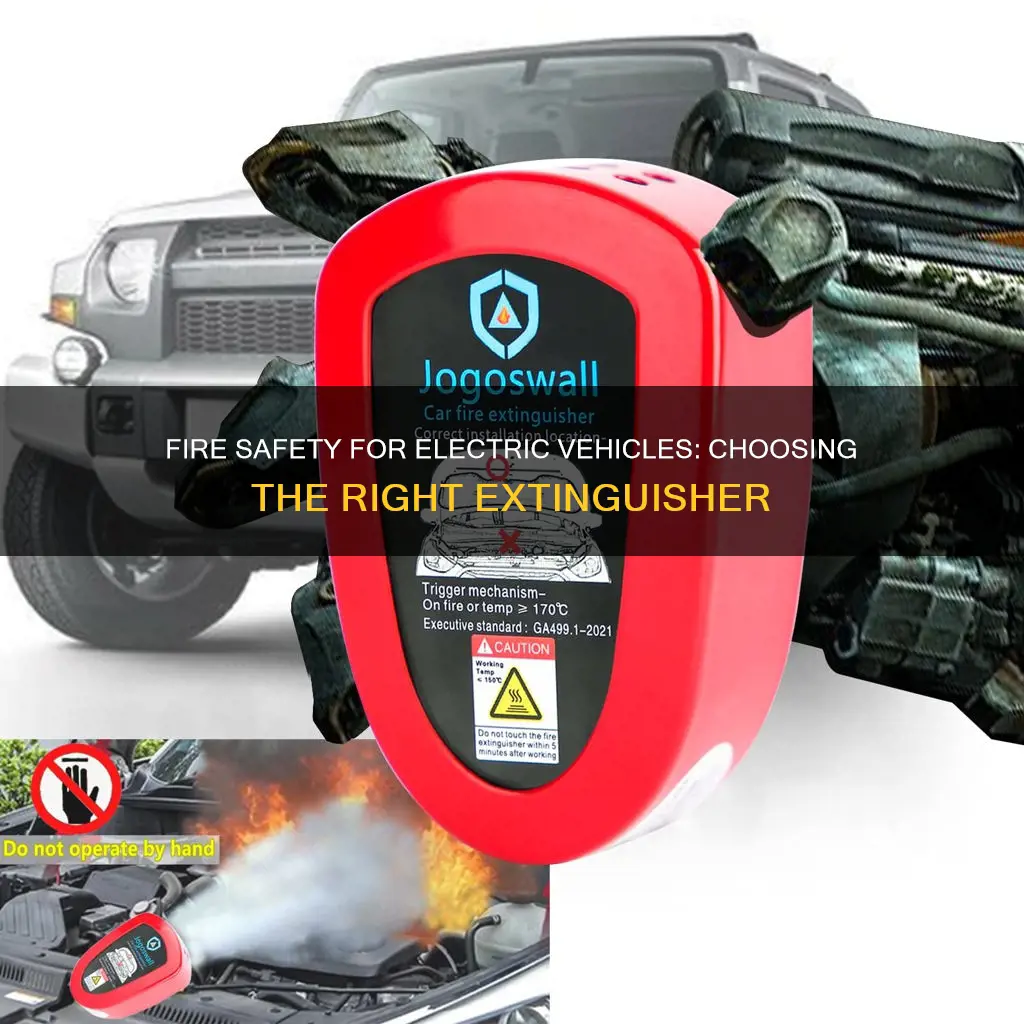 what fire extinguisher for electric vehicle