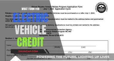 EV Credit: Navigating the Right Form for Your Electric Vehicle Purchase