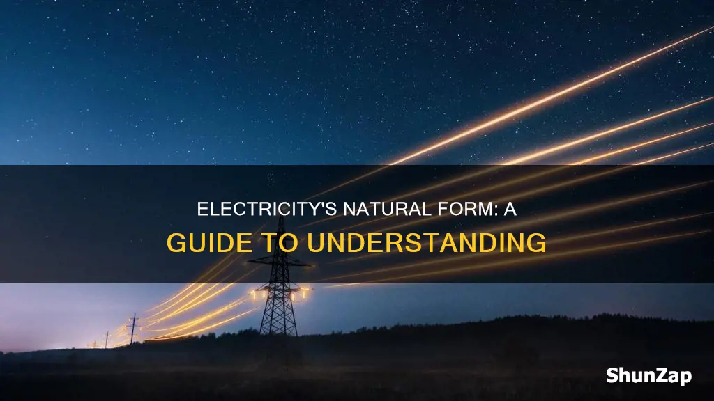 what form of electricity appears in nature