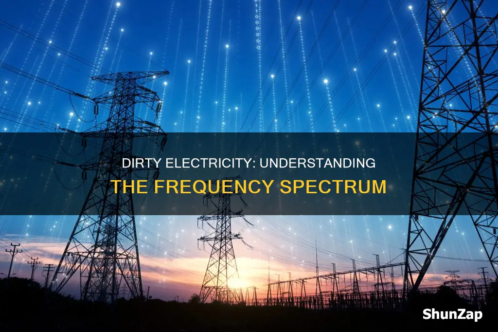 what frequencies mhz does dirty electricity involve