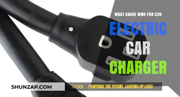 Choosing the Right Wire Gauge for Your 220V Electric Car Charger