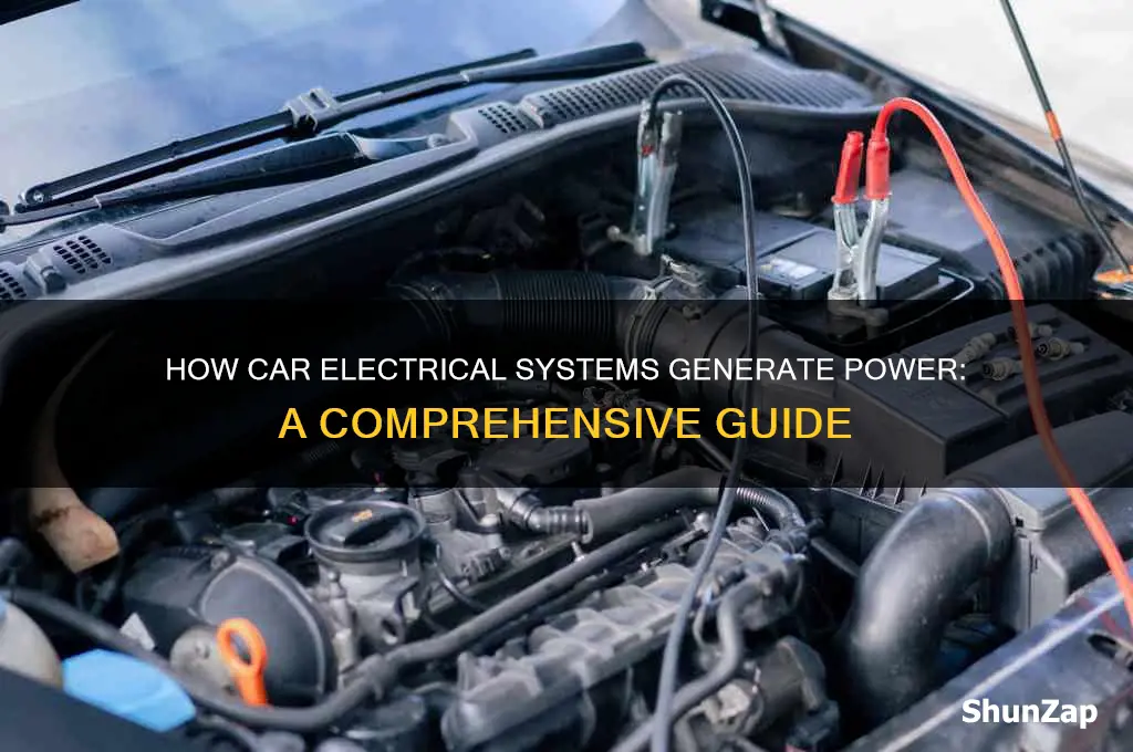 what generates electricity in a car