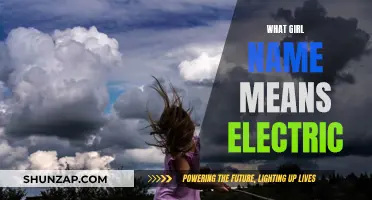 The Spark of Electricity: Names for Girls with Electric Meanings
