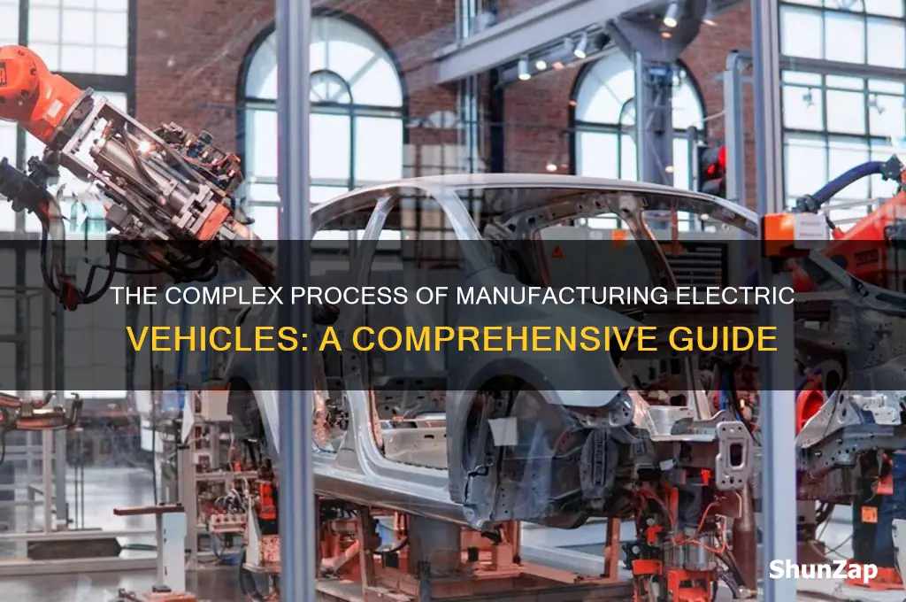 what goes into manufacturing electric car