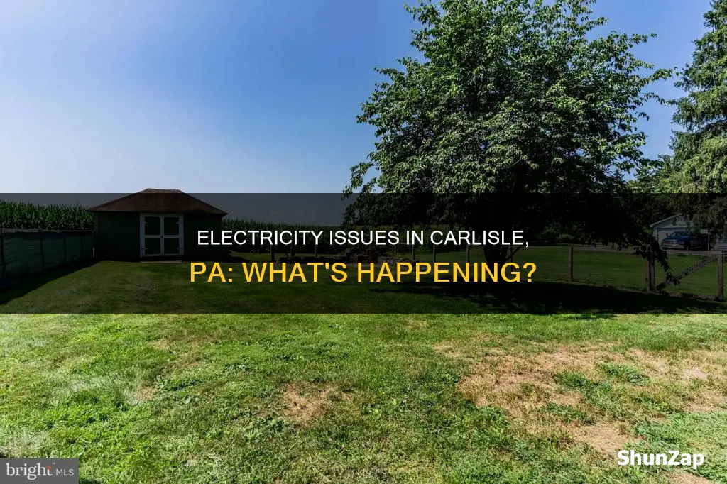 what going on with carlisle pa electric