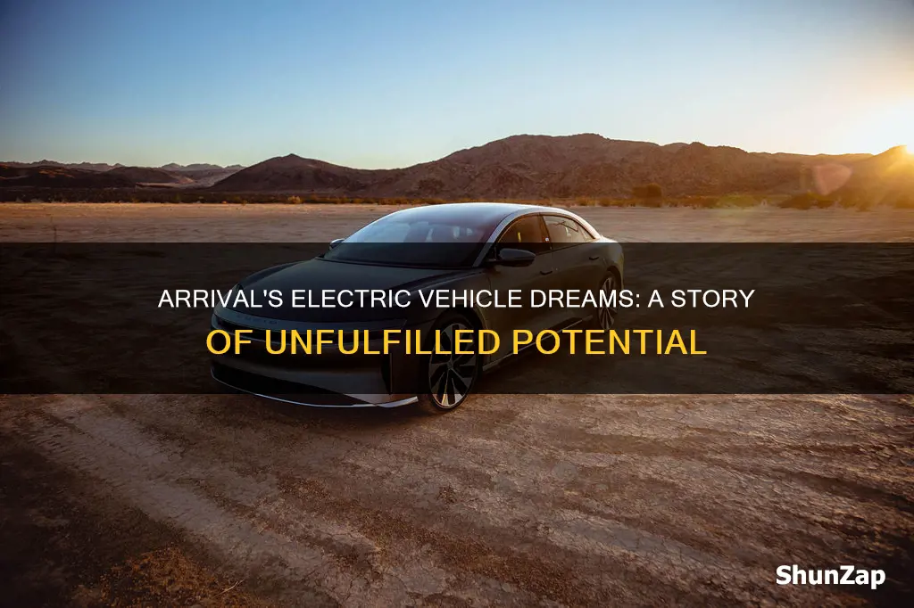 what happened to arrival electric vehicles