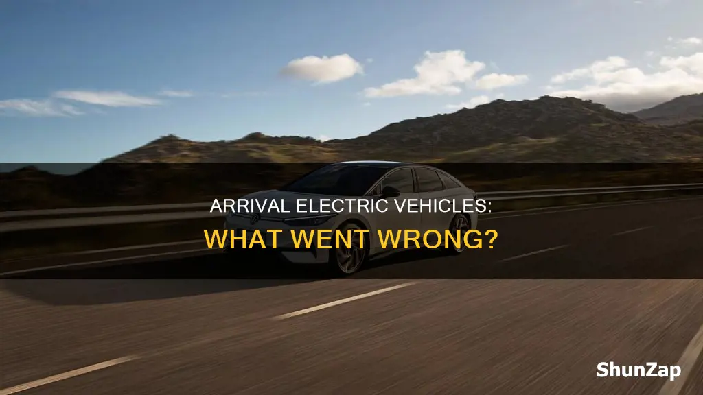 what happened to arrival electric vehicles