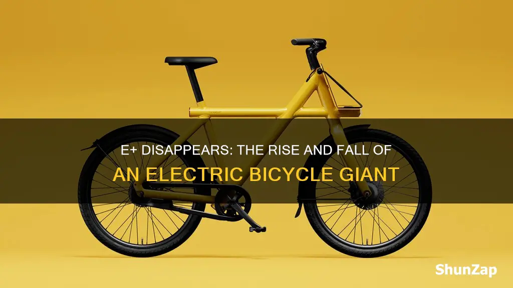 what happened to eplus electric bicycle company