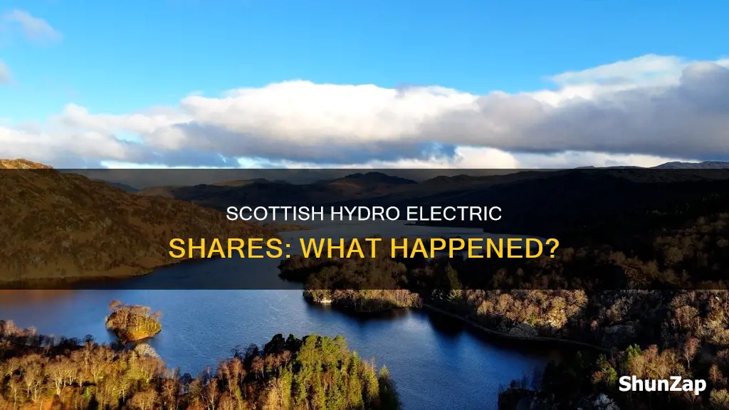 what happened to scottish hydro electric shares