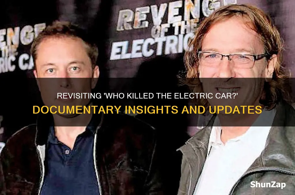 what happened to the electric car documentarly