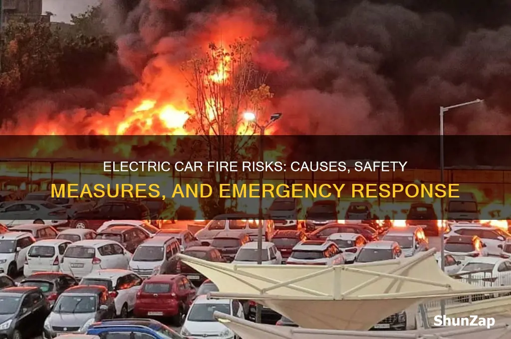 what happens if an electric car catches fire