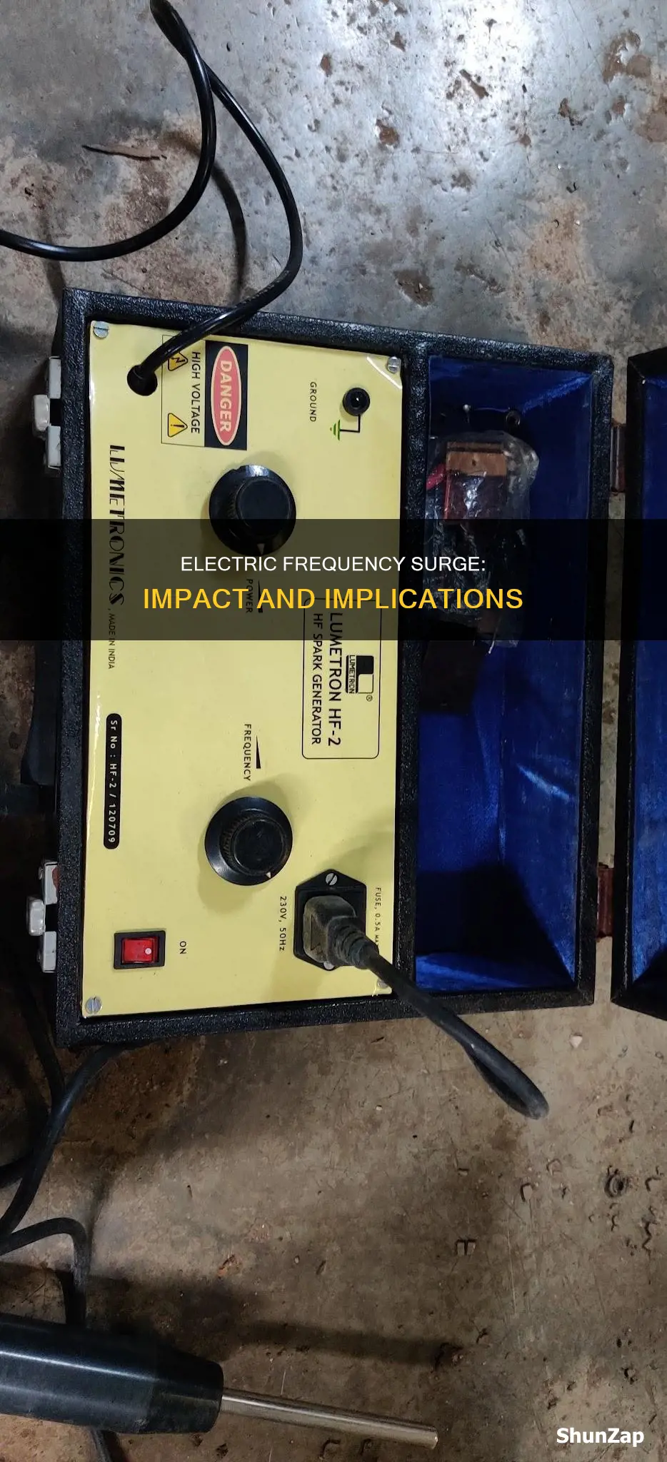 what happens if electric frequency is high