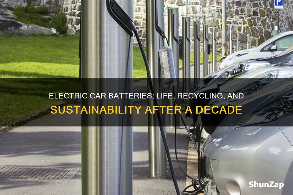 what happens to electric car batteries after 10 years