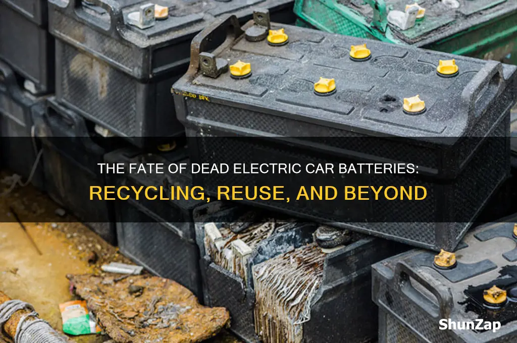what happens to electric car batteries when they die
