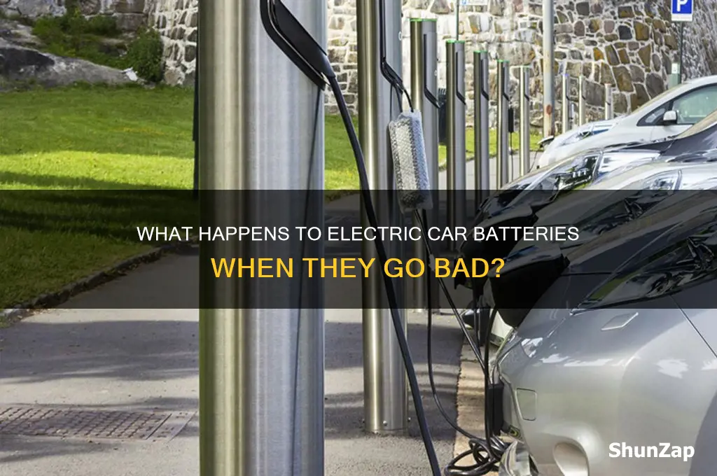 what happens to electric car batteries when they go bad