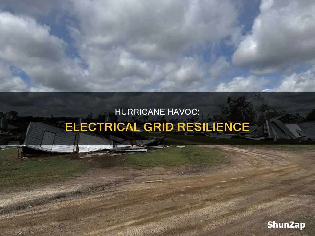 what happens to electrical grid in hurricane