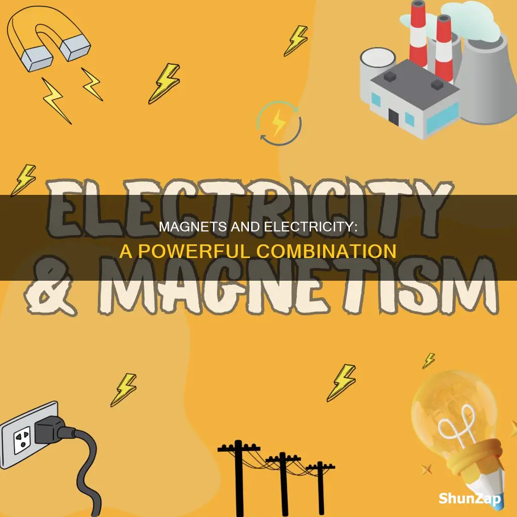 what happens to magnets when electricity added